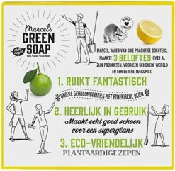Marcel's Green Soap Vaatwastabletten Grapefruit & Limoen - 25 Stuks -Sparkle home Winkel 1200x1169 4