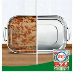 Dreft Platinum Plus All In One Deep Clean - Vaatwastabletten - Voordeelverpakking 4 X 33 Stuks -Sparkle home Winkel 1200x1170 2