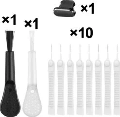 Merkloos Complete Schoonmaak Set Laadpoort Stofverwijderaar Geschikt Voor Apple Iphone Pro En Airpods - Dust Cover Cleaning Kit – Oplaadpoort Schoonmaken – Stofkapje Anti Stof Plug Schoonmaakset Tips -Sparkle home Winkel 1200x1171 4