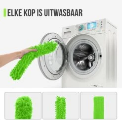 Strex Telescopische Plumeau Set Met Telescoopsteel - 60 Tot 140 Cm - Uitschuifbaar - Flexibel - Microvezel Ragebol - 5-Delige Schoonmaak Set -Sparkle home Winkel 1200x1178 10