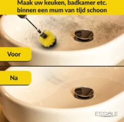 ESSIBLE Borstelboor - Set 20 Stuks - Schrobborstel - Polypropyleen - Borstel Boormachine - Schrobborstel - Schuurborstel - Automatische Reiniging - 20 Delige Borstelset Voor Boormachine -Sparkle home Winkel 1200x1179 7
