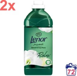 Lenor - Emerald & Lotus Flower - Wasverzachter - 2160ml - 72 Wasbeurten -Sparkle home Winkel 1200x1186 3