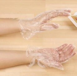 Merkloos 200 Stuks Plastic Wegwerp Handschoenen Voordeelverpakking - Wegwerp - Transparante Plastic Wegwerphandschoenen Large 2 X 100st Voordeelverpakking -Sparkle home Winkel 1200x1188 16