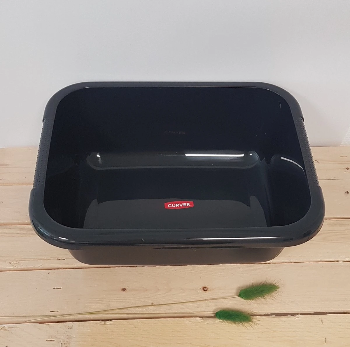 Curver Afwasbak Rechthoekig - 9 Liter - Antraciet 5 Curver Afwasbak Rechthoekig - 9 Liter - Antraciet - Afbeelding 3