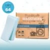 Wasmiddeldoekjes - Ocean Breeze Wasstrips 64 Wasbeurten – Wasmiddel Wasdoekjes - Natuurlijke Wasverzachter – Vegan – Zero Waste