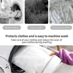 BOTC Waszakken - Wasnetten - Set Van 5 - Bescherm Je Wasgoed En Wasmachine - Transparant -Sparkle home Winkel 1200x1191