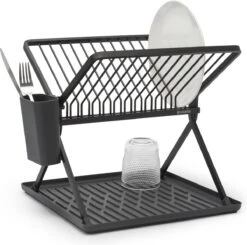 Brabantia SinkSide Afdruiprek - Inklapbaar - Compact - Dark Grey -Sparkle home Winkel 1200x1191 4