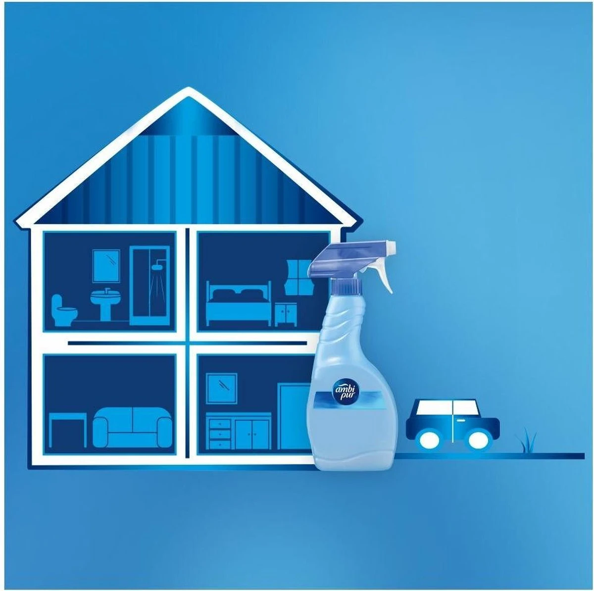 Ambi Pur Classic - 500ml - 8 Stuks - Textielverfrisser 10 Ambi Pur Classic - 500ml - 8 Stuks - Textielverfrisser - Afbeelding 8