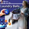 Salivio Laundryballs - 8x Wasbol Set - Huisdieren Haar Verwijderen - Wasbollen - Drogerballen - Energiebesparend - Wasverzachter - Milieuvriendelijk Wassen -Sparkle home Winkel 1200x1195 1