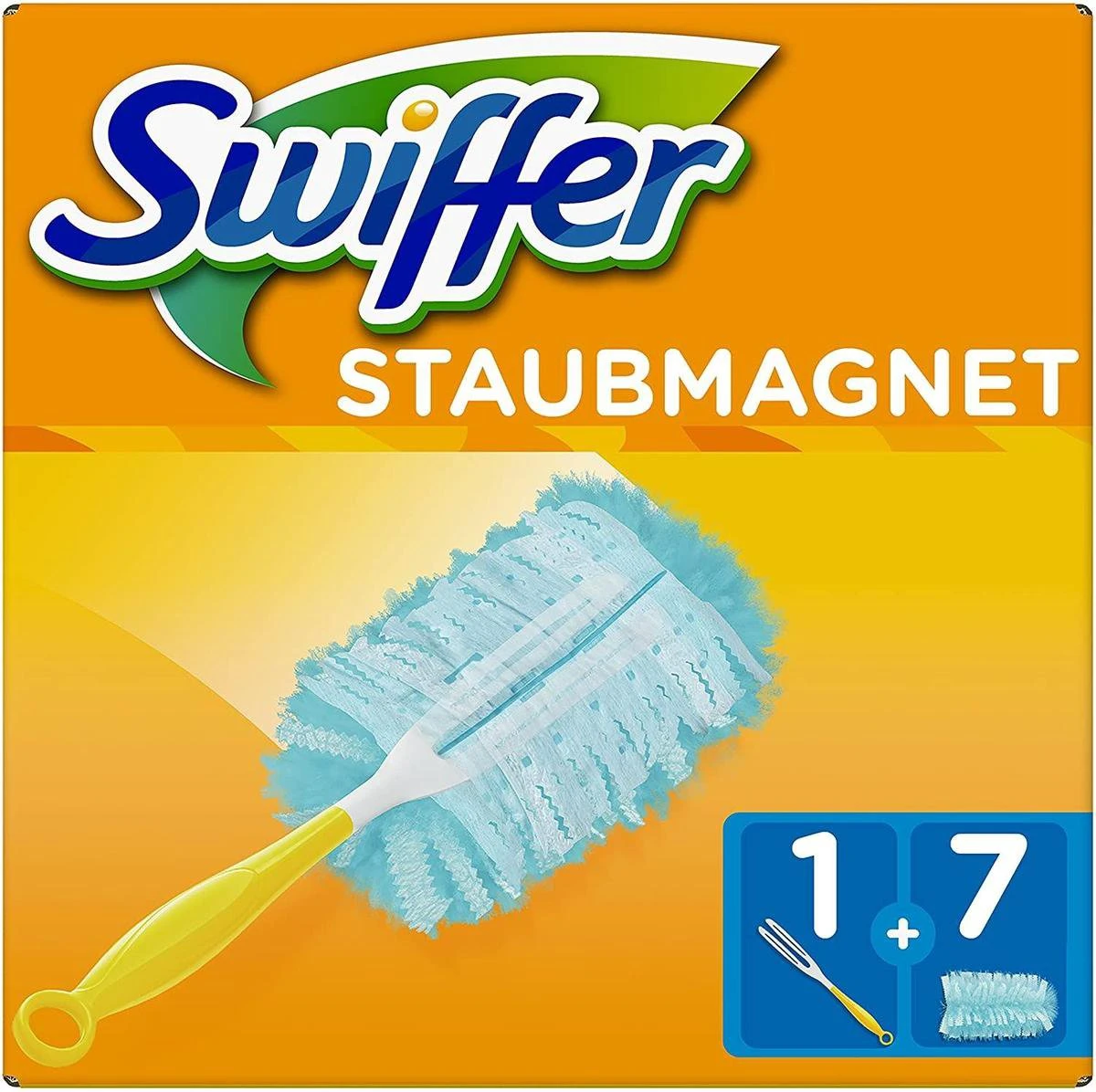 Swiffer Duster Kit - 1 Handvat & 7 Navul Stofdoekjes 4 Swiffer Duster Kit - 1 Handvat & 7 Navul Stofdoekjes - Afbeelding 2