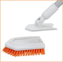 Merkloos Badkamer Reinigingsborstel - Badkamerschrobborstel - Reinigingsborstel - Met Afneembare Telescopische Handgreep En 180° Verstelbare Gezamenlijke Reinigingsborstel - Lange Steel 107 Cm -Sparkle home Winkel 1200x1196 9