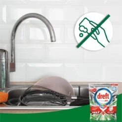 Dreft Platinum Plus All In One Vaatwastabletten - Deep Clean - Voordeelverpakking 4 X 38 Stuks -Sparkle home Winkel 1200x1198 24