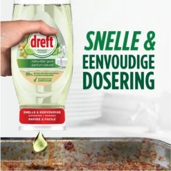 Dreft Natuurlijke Geur - Afwasmiddel - Bergamot & Gember - Ondersteboven Fles - Voordeelverpakking 8 X 370 Ml -Sparkle home Winkel 1200x1198 38