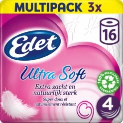 Edet Ultra Soft Wc Papier - 4-laags - 48 Rollen -Sparkle home Winkel 1200x1198 53