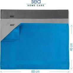 SEA Microvezeldoekjes | 2 SETS | Schoonmaakdoeken | Duurzaam | Microvezel Doek Auto | Reinigingsdoekjes | Microvezeldoeken | Schoonmaakdoekjes | Raamdoeken | 60x40cm | 2x3 Stuks -Sparkle home Winkel 1200x1198 77