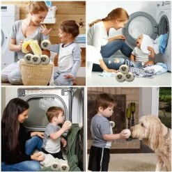 Drogerballen 6 Stuks - Wasbol - Droogballen - Herbruikbare Wasbollen - Wasverzachter - Wasdrogerballen - Doseerbol -Sparkle home Winkel 1200x1200 10