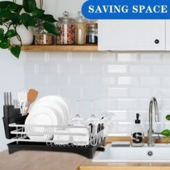 Doogo® Afdruiprek Met Bestekkorf En Lekbak Voor Keukenborden En Bestek Afdruiprek Met Draaibare Uitloop 15 Doogo® Afdruiprek Met Bestekkorf En Lekbak Voor Keukenborden En Bestek Afdruiprek Met Draaibare Uitloop -Sparkle home Winkel 1200x1200 1078
