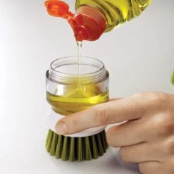 Joseph Joseph Afwasborstel Palm Scrub - Incl Houder - Grijs -Sparkle home Winkel 1200x1200 1119