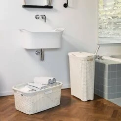 Curver Style Wasmand - 45L - Vintage Wit -Sparkle home Winkel 1200x1200 1140