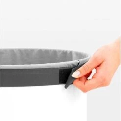 Brabantia Wasmand Met Deksel - 60 L - White / Kurken Deksel -Sparkle home Winkel 1200x1200 1233