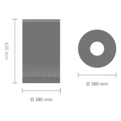 Brabantia Wasmand Met Deksel - 60 L - White / Kurken Deksel -Sparkle home Winkel 1200x1200 1234