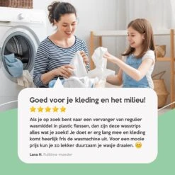 Zense Eco Wasmiddel Wasstrips - 72 Grote Wasbeurten - Neutraal - Wasmiddeldoekjes -Sparkle home Winkel 1200x1200 132