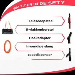 Aquascopic - Telescoopsteel Set Met Borstel - 7,2 Meter -Sparkle home Winkel 1200x1200 1390