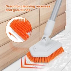 Merkloos Badkamer Reinigingsborstel - Badkamerschrobborstel - Reinigingsborstel - Met Afneembare Telescopische Handgreep En 180° Verstelbare Gezamenlijke Reinigingsborstel - Lange Steel 107 Cm -Sparkle home Winkel 1200x1200 1419