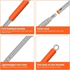 Merkloos Badkamer Reinigingsborstel - Badkamerschrobborstel - Reinigingsborstel - Met Afneembare Telescopische Handgreep En 180° Verstelbare Gezamenlijke Reinigingsborstel - Lange Steel 107 Cm -Sparkle home Winkel 1200x1200 1420