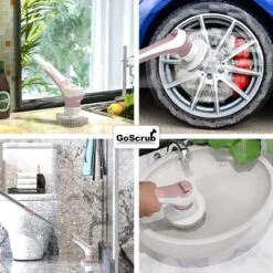 GoScrub® Elektrische Schoonmaakborstel – Elektrische Schrobber - Schrobborstel – Voor Badkamer Of Keuken – Schrobber Met Steel – Luiwagen – Polijstmachine - Roze 17 GoScrub® Elektrische Schoonmaakborstel – Elektrische Schrobber - Schrobborstel – Voor Badkamer Of Keuken – Schrobber Met Steel – Luiwagen – Polijstmachine - Roze -Sparkle home Winkel 1200x1200 1434