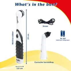 CleanRite® Multi Scrubber - Schoonmaakborstel Voor Auto, Fornuis, Tegels En Voegen -Sparkle home Winkel 1200x1200 1485