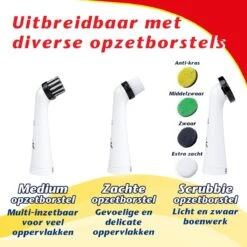 CleanRite® Multi Scrubber - Schoonmaakborstel Voor Auto, Fornuis, Tegels En Voegen -Sparkle home Winkel 1200x1200 1488