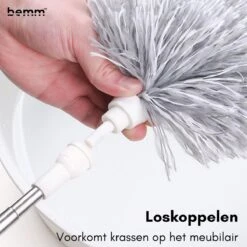 Plumeau - 280 Cm - Uitschuifbaar - Ragebol - Wasbaar - 360° - Flexibel 18 Plumeau - 280 Cm - Uitschuifbaar - Ragebol - Wasbaar - 360° - Flexibel -Sparkle home Winkel 1200x1200 1560