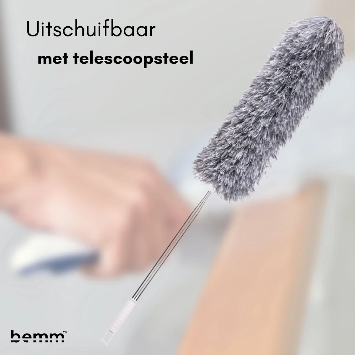 Plumeau - 280 Cm - Uitschuifbaar - Ragebol - Wasbaar - 360° - Flexibel 8 Plumeau - 280 Cm - Uitschuifbaar - Ragebol - Wasbaar - 360° - Flexibel - Afbeelding 6