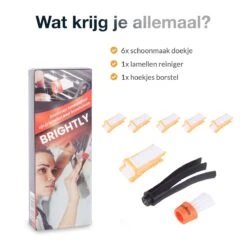 Merkloos Lamellen Reiniger - Stof Verwijderaar - Plumeau Jaloezie Stoffer | BRIGHTLY -Sparkle home Winkel 1200x1200 1606