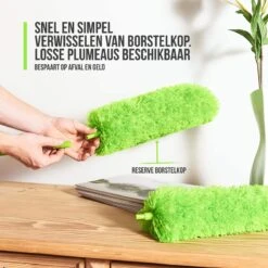 Strex Telescopische Plumeau Set Met Telescoopsteel - 60 Tot 140 Cm - Uitschuifbaar - Flexibel - Microvezel Ragebol - 5-Delige Schoonmaak Set -Sparkle home Winkel 1200x1200 1618