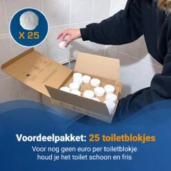 Witte Toiletblokjes Voor Inbouwreservoir Voor O.a Geberit En Grohe - 25 Stuks - Met Lavendel - Vlekvrij - Stortbakblokjes -Sparkle home Winkel 1200x1200 1706