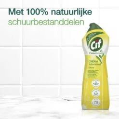 Cif CleanBoost Cream Citroen Schuurmiddel - 8 X 750 Ml - Voordeelverpakking -Sparkle home Winkel 1200x1200 1735
