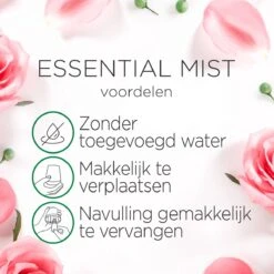 Air Wick Essential Mist Luchtverfrisser - Kalmerende Rozen - 3 Navullingen -Sparkle home Winkel 1200x1200 2110