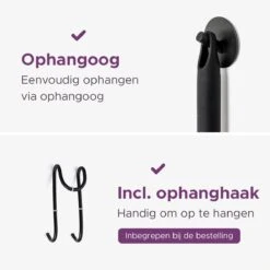 MAYMS® Vloerwisser Badkamer - Vloertrekker - Vloertrekker Met Steel - Floor Wiper - Aftrekker - RVS - Zwart - Design - Wisser - Vloerwisser Douche -Sparkle home Winkel 1200x1200 2146