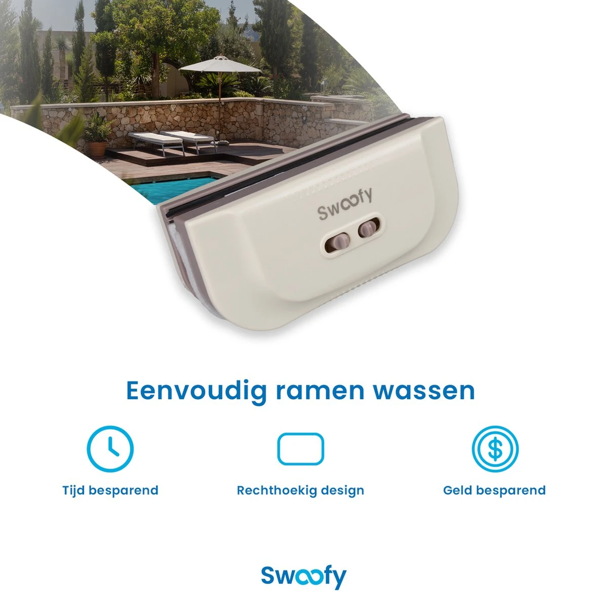 Swoofy® Magnetische Ramenwasser – Dubbelglas - Raamwasser – 3-35mm – Wit 7 Swoofy® Magnetische Ramenwasser – Dubbelglas - Raamwasser – 3-35mm – Wit - Afbeelding 5