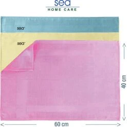 SEA Microvezeldoekjes | 2 SETS | Schoonmaakdoeken | Duurzaam | Microvezel Doek Auto | Reinigingsdoekjes | Microvezeldoeken | Schoonmaakdoekjes | Raamdoeken | 60x40cm | 2x3 Stuks -Sparkle home Winkel 1200x1200 2216