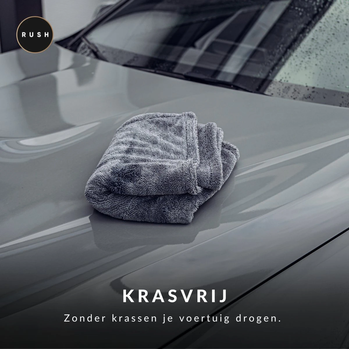 RUSH Microvezeldoek - Droogdoek - Auto Wassen - Auto & Motor - 50 X 80 Cm - 1200GSM 7 RUSH Microvezeldoek - Droogdoek - Auto Wassen - Auto & Motor - 50 X 80 Cm - 1200GSM - Afbeelding 5