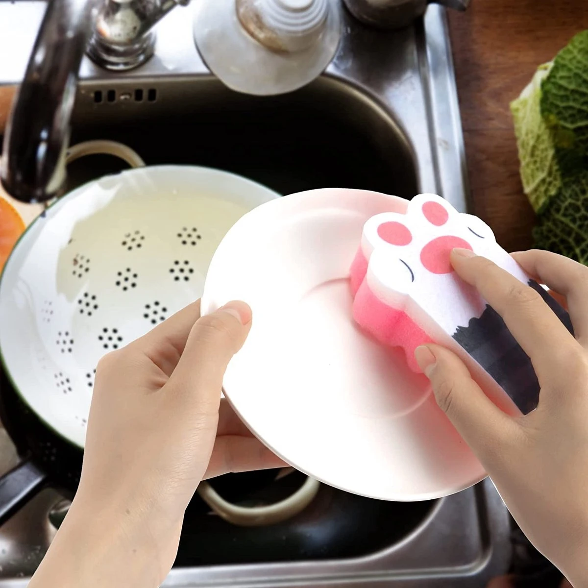 Wonderspons Set Van 6 Schuurspons Melamine Spons - Alle Oppervlakken 5 Wonderspons Set Van 6 Schuurspons Melamine Spons - Alle Oppervlakken - Afbeelding 3