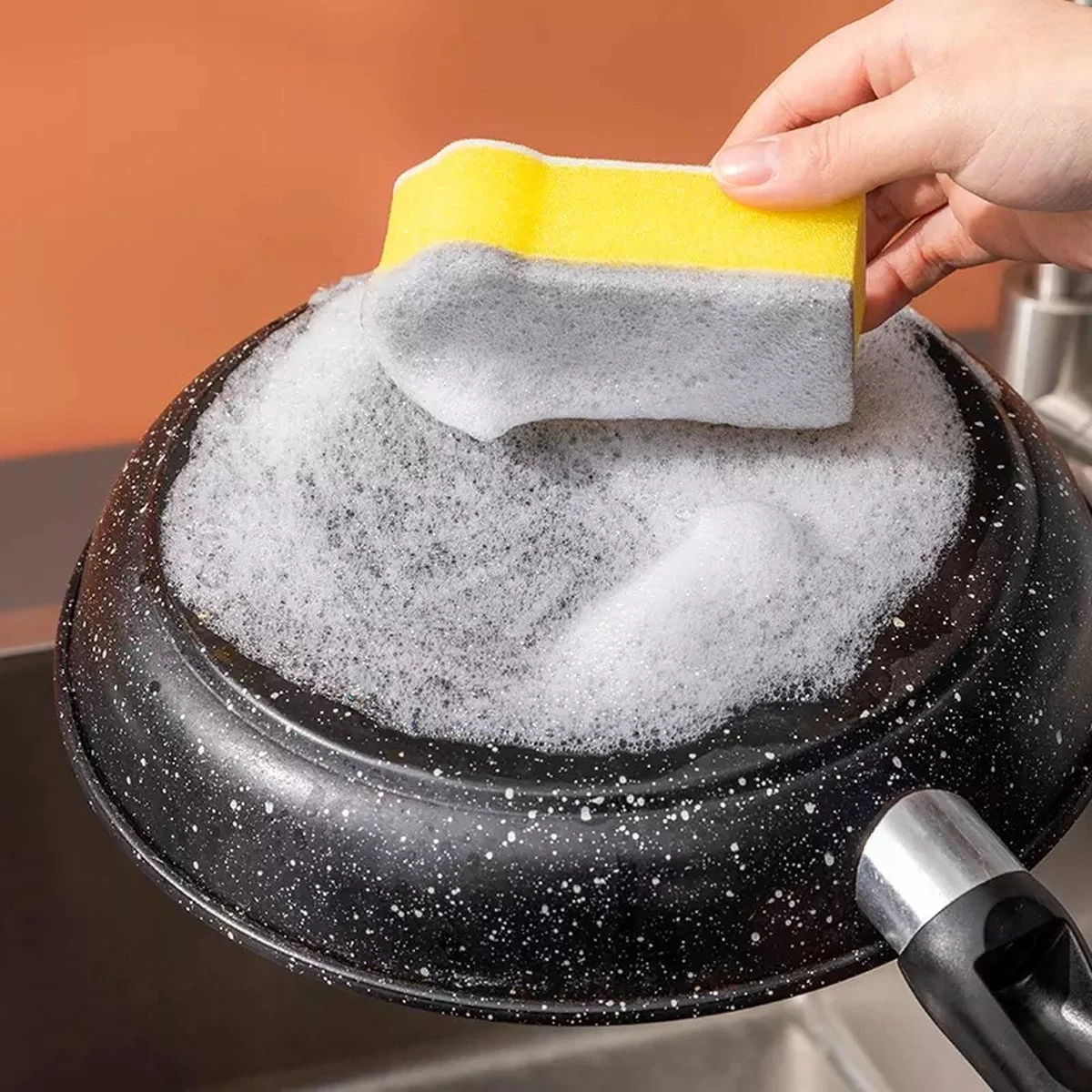 Wonderspons Set Van 6 Schuurspons Melamine Spons - Alle Oppervlakken 9 Wonderspons Set Van 6 Schuurspons Melamine Spons - Alle Oppervlakken - Afbeelding 7