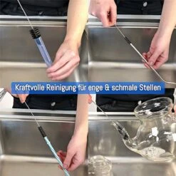 *** Schoonmaak Borstel/Rager Set 10 Stuks - Schoonmaak Ragertjes - Borstels Herbruikbare Rietjes - Van Heble®*** -Sparkle home Winkel 1200x1200 2291