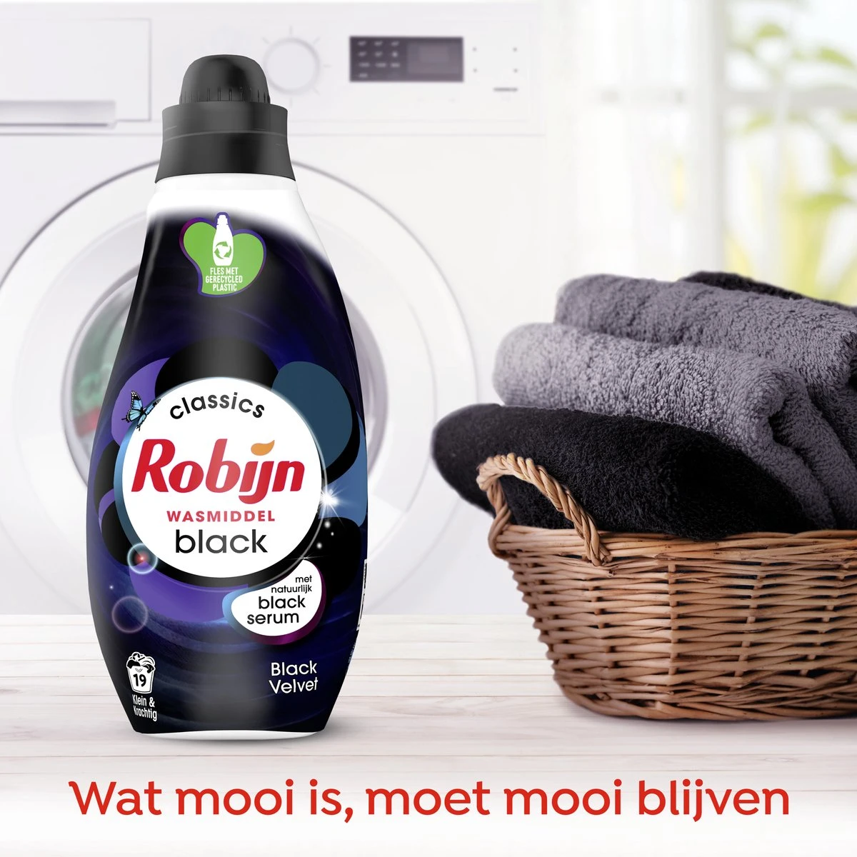 Robijn Klein & Krachtig Black Velvet Vloeibaar Wasmiddel - 8 X 19 Wasbeurten - Voordeelverpakking 9 Robijn Klein & Krachtig Black Velvet Vloeibaar Wasmiddel - 8 X 19 Wasbeurten - Voordeelverpakking - Afbeelding 7