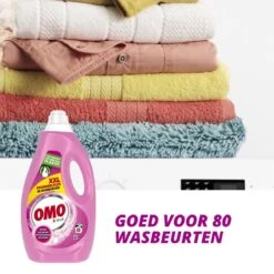 Omo Kleur Vloeibaar Wasmiddel - 80 Wasbeurten - Voordeelverpakking -Sparkle home Winkel 1200x1200 241