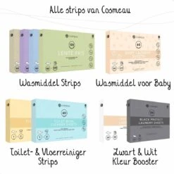 Cosmeau Wasstrips 20 Wasbeurten Lavendel Wasmiddel Wasvellen Wasdoekjes Detergent Sheets Eco Laundry Strips Proefpakket - Plasticvrij Biologisch -Sparkle home Winkel 1200x1200 31