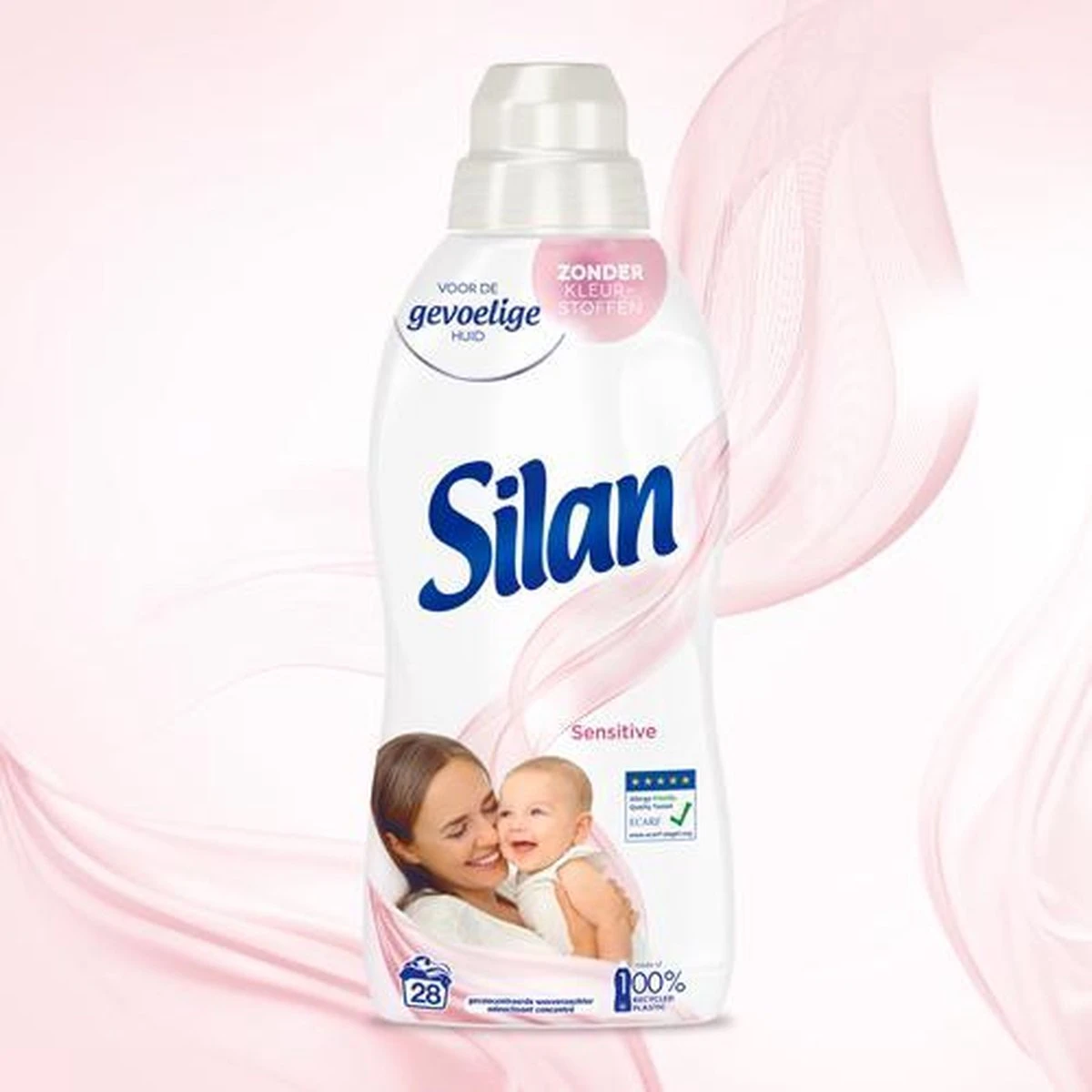 Silan Sensitive Wasverzachter - Baby En Gevoelige Huid - Grootverpakking - 54 Wasbeurten 8 Silan Sensitive Wasverzachter - Baby En Gevoelige Huid - Grootverpakking - 54 Wasbeurten - Afbeelding 6